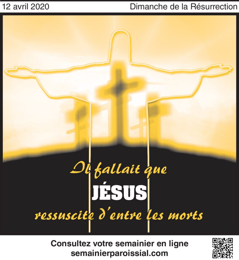 Semainier paroissial du 12 avril 2020